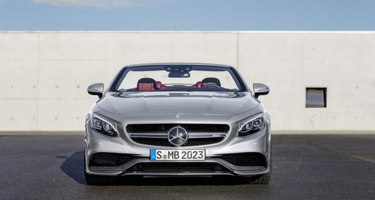 Detroit 2016 : Mercedes-AMG S 63 4MATIC Cabriolet Edition 130