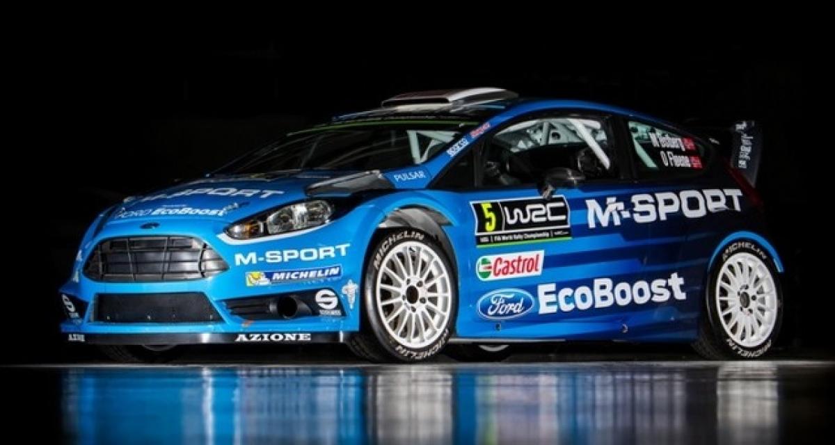 WRC 2016 : M-Sport présente ses couleurs