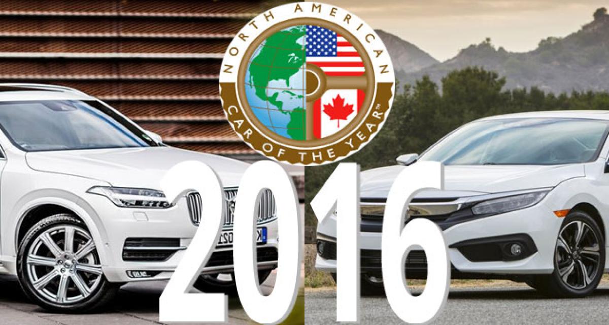 North American Car & Truck of the Year, Honda et Volvo récompensés
