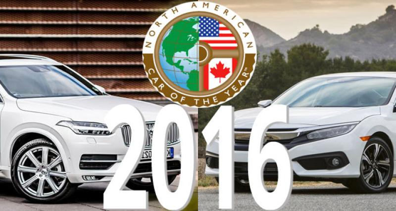  - North American Car & Truck of the Year, Honda et Volvo récompensés