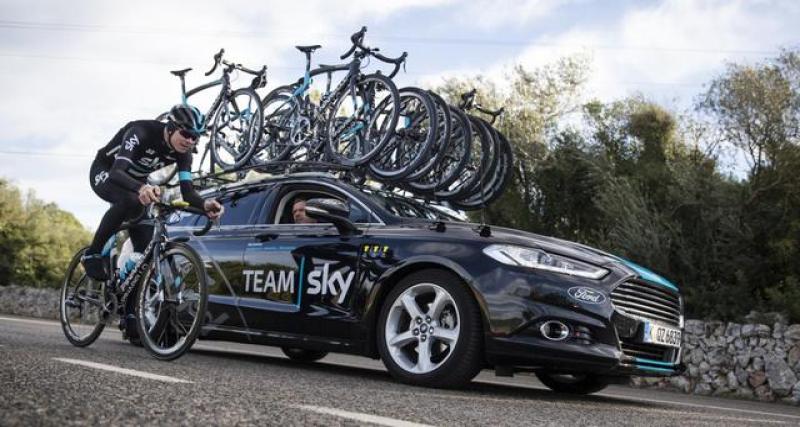  - L'équipe cycliste Sky passe de Jaguar à Ford