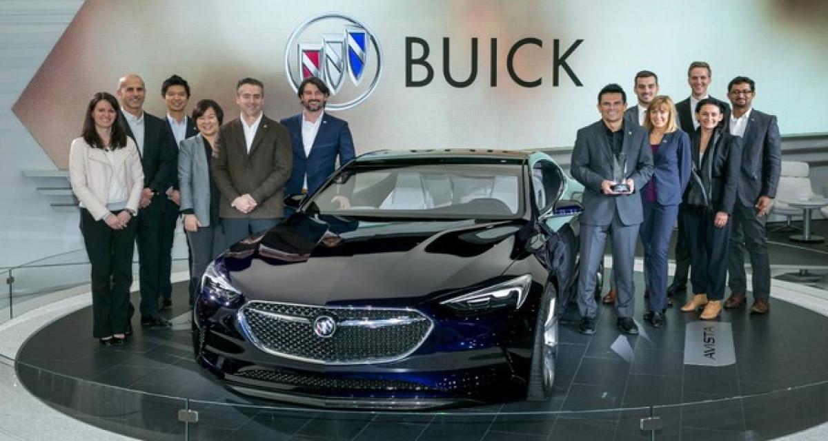 Detroit 2016 : le concept Buick Avista primé