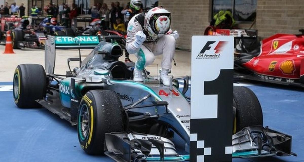 Mercedes en F1 : 3 milliards de dollars de retombées publicitaires en 2015