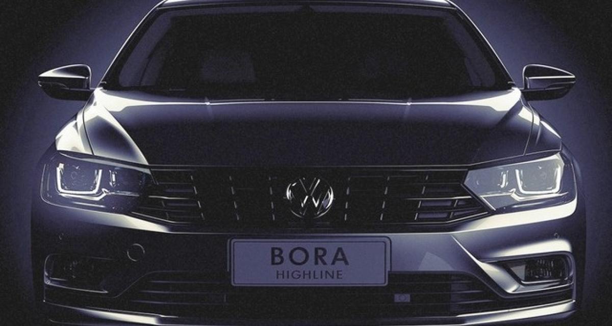 Volkswagen Bora : premier teaser