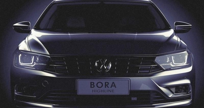  - Volkswagen Bora : premier teaser