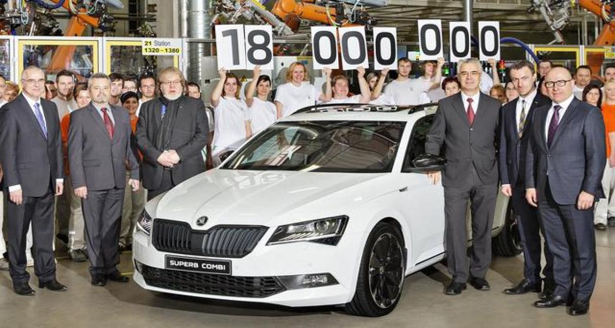 Dix-huit millions de Škoda au compteur