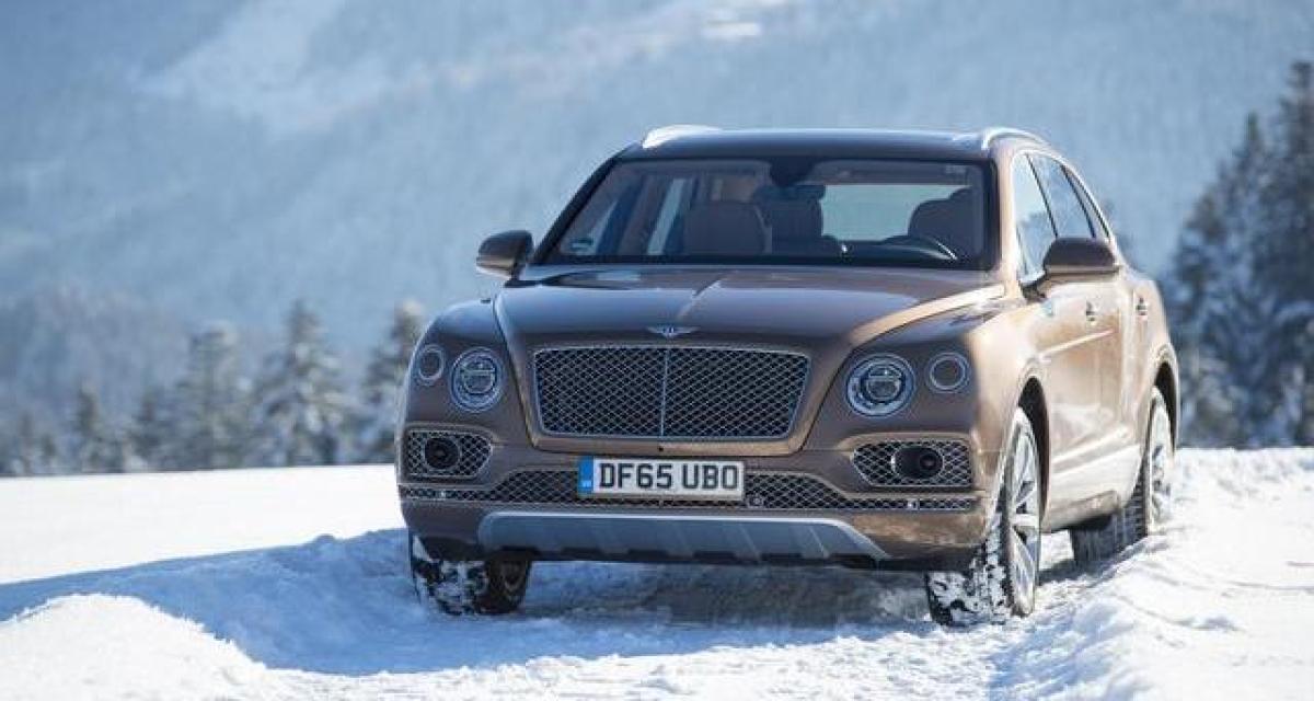 Lancement officiel en Europe pour le Bentley Bentayga