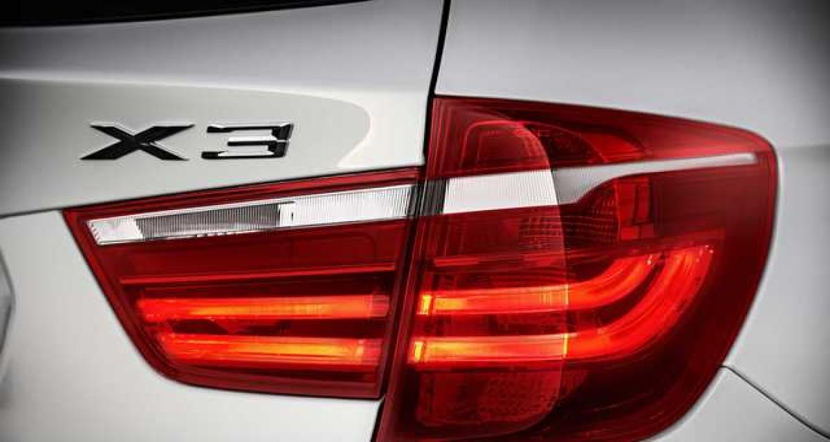 BMW X3 M : nouvelles indiscrétions