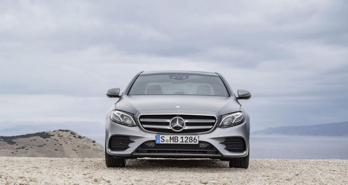 Mercedes Classe E : de nouveaux moteurs en juin