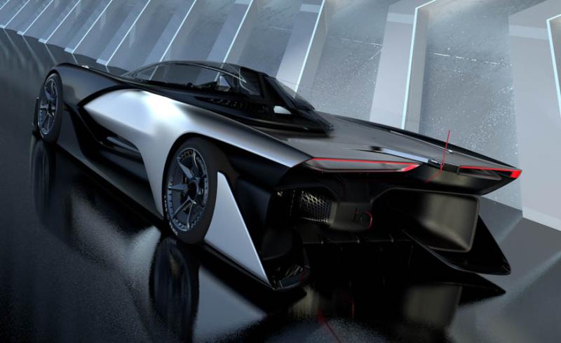  - CES 2016 : Faraday Future Zero1 Concept 1