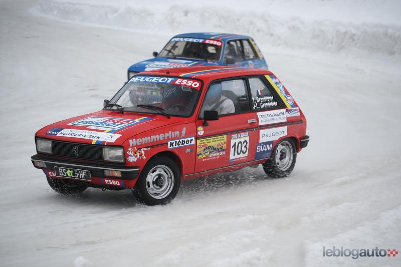 A Serre Chevalier, les Peugeot 104ZS renouent avec la tradition de la Coupe 104 sur glace. 2