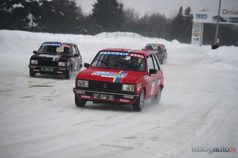 A Serre Chevalier, les Peugeot 104ZS renouent avec la tradition de la Coupe 104 sur glace. 4