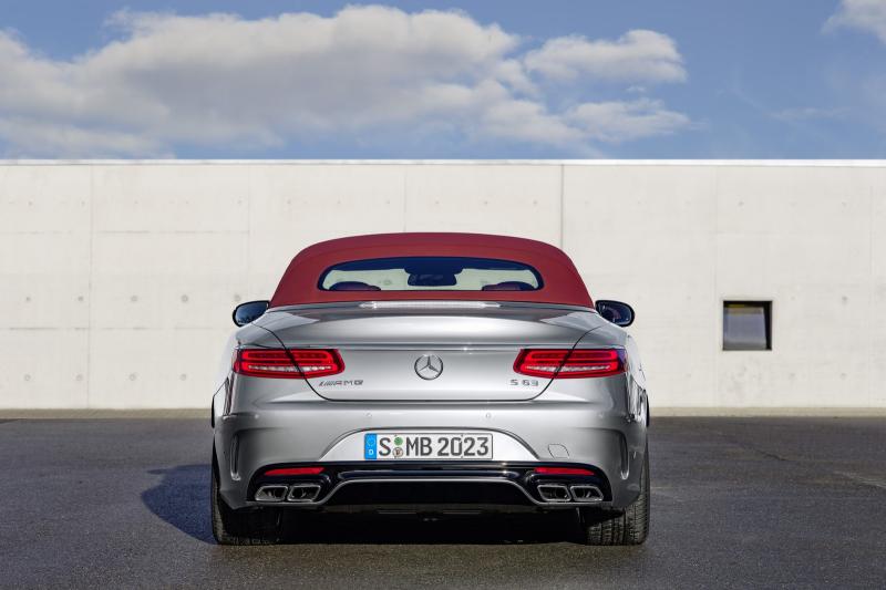  - Detroit 2016 : Mercedes-AMG S 63 4MATIC Cabriolet Edition 130 1