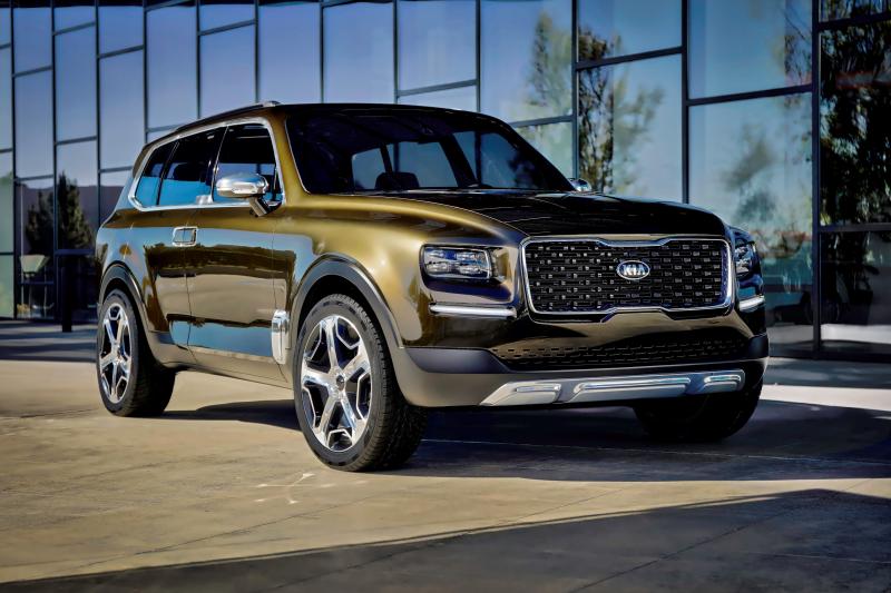  - Detroit 2016 : Kia Telluride Concept 1