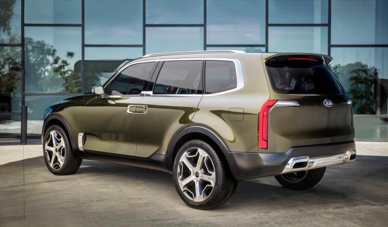  - Detroit 2016 : Kia Telluride Concept 1