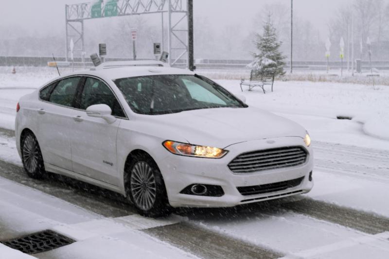  - La voiture autonome Ford à l'épreuve de la neige 1