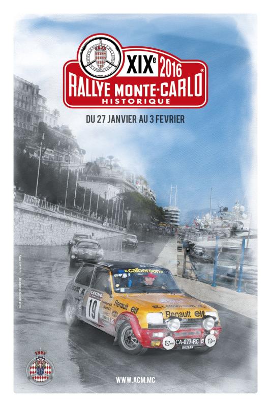 19ème Monte Carlo Historique 2016 : les constructeurs français s'annoncent 1