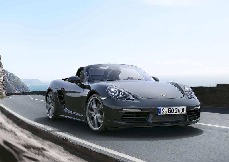  - Genève 2016 : Porsche 718 Boxster 1