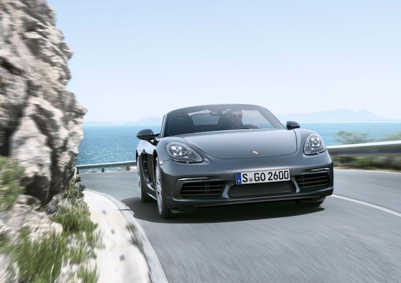  - Genève 2016 : Porsche 718 Boxster 1