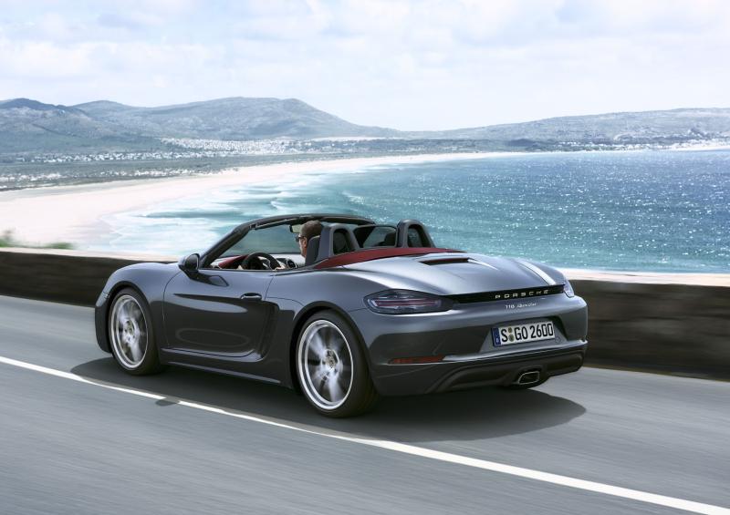  - Genève 2016 : Porsche 718 Boxster 1