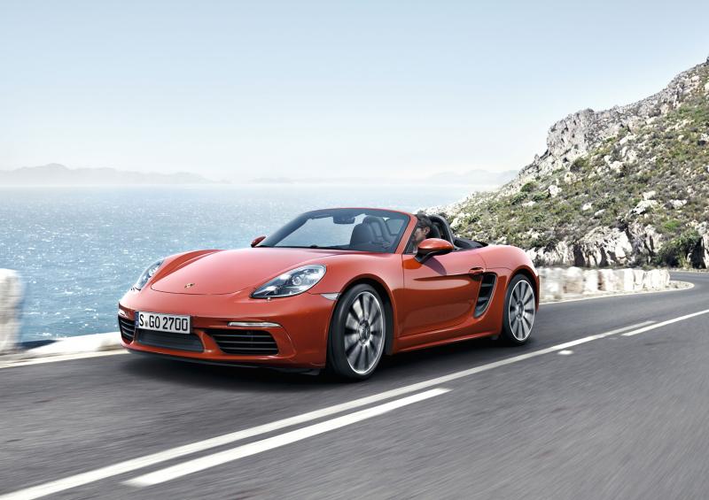  - Genève 2016 : Porsche 718 Boxster 1