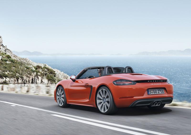  - Genève 2016 : Porsche 718 Boxster 1