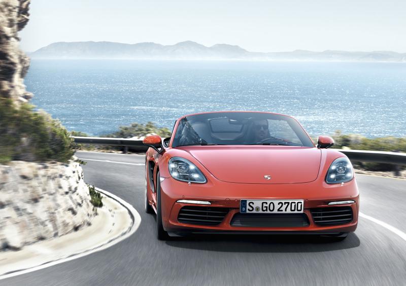  - Genève 2016 : Porsche 718 Boxster 1