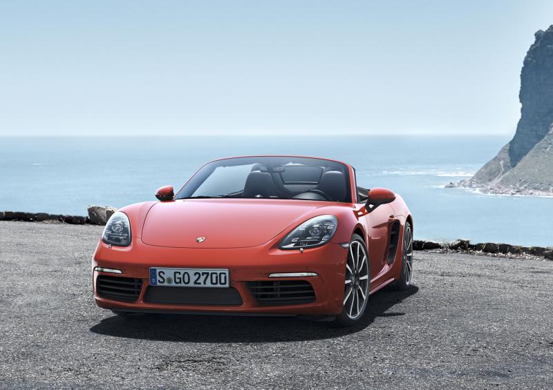  - Genève 2016 : Porsche 718 Boxster 1