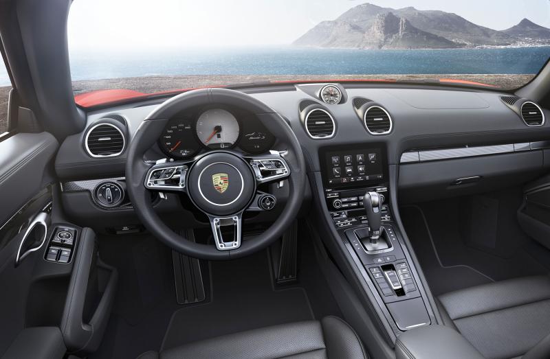  - Genève 2016 : Porsche 718 Boxster 1