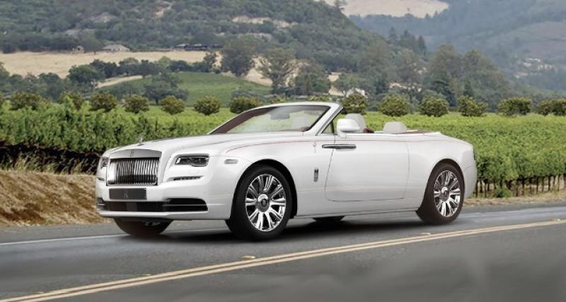  - 750 000 dollars pour une Rolls-Royce Dawn