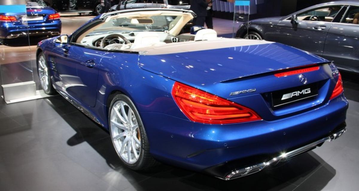 Mercedes SL : plus de 100 000 euros l'entrée de gamme