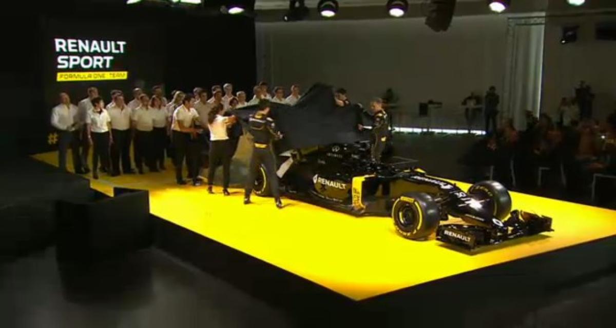 F1 2016 : Renault Sport Formula 1 Team dévoile la RS16, Magnussen et Ocon en surprise
