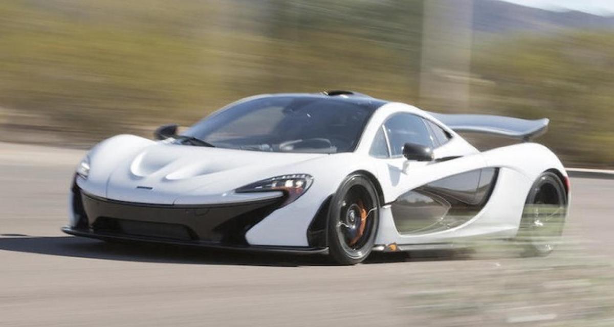 Plus de 2 millions de dollars pour une McLaren P1 aux enchères