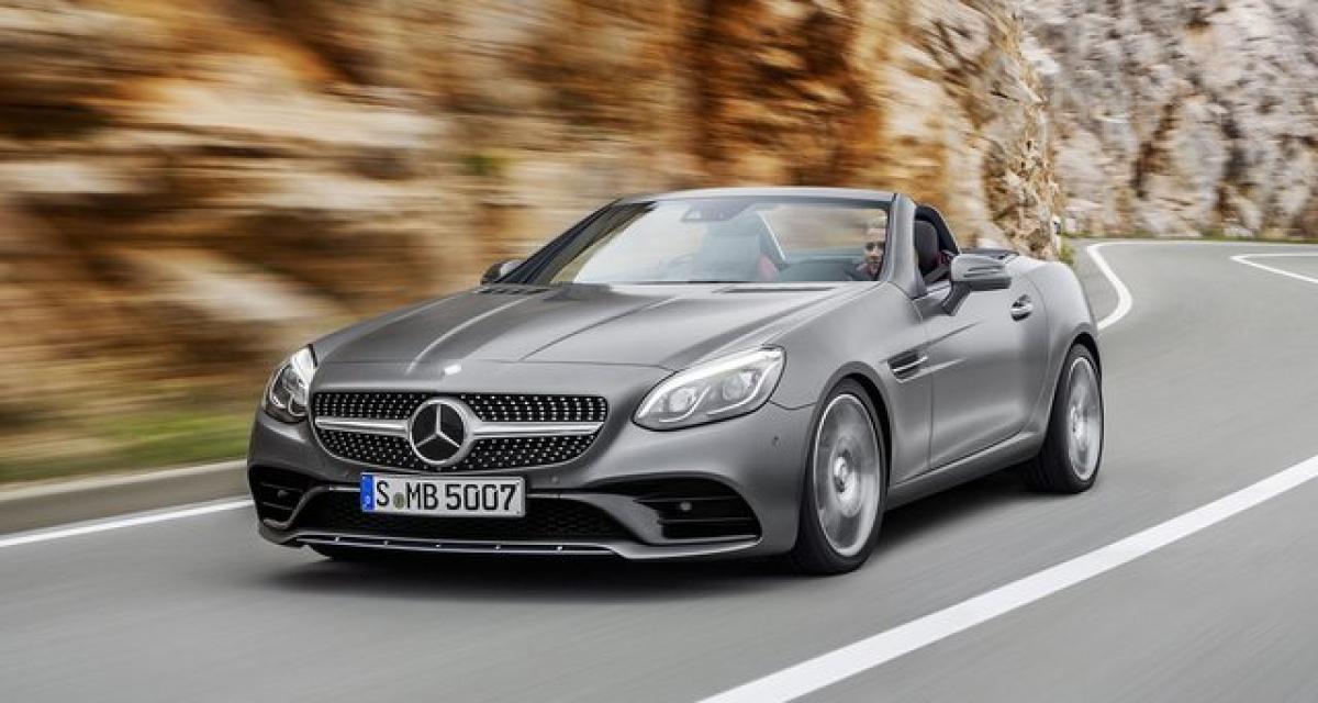 Mercedes SLC : 36 100 euros le prix plancher