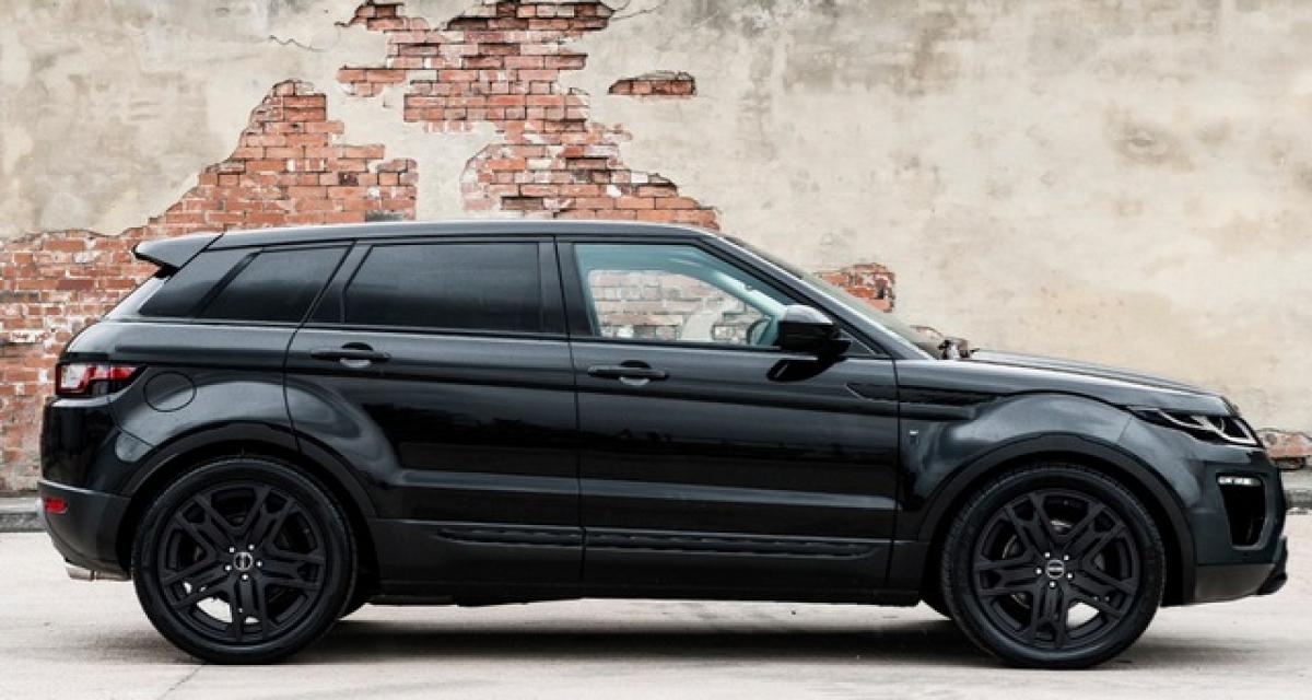 Kahn et le Range Rover Evoque Black Label