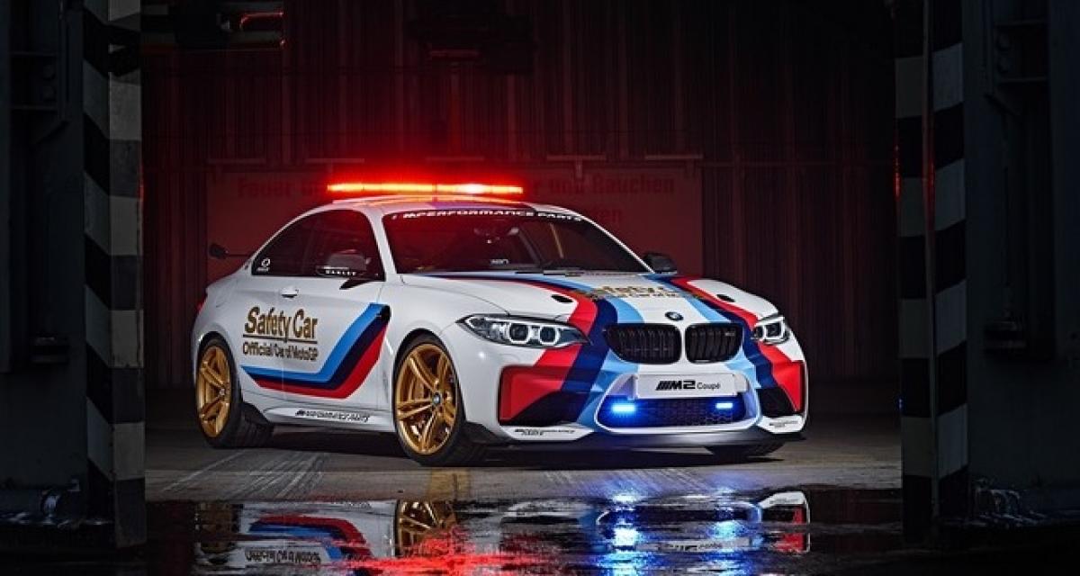La BMW M2, nouvelle voiture de sécurité du Moto GP