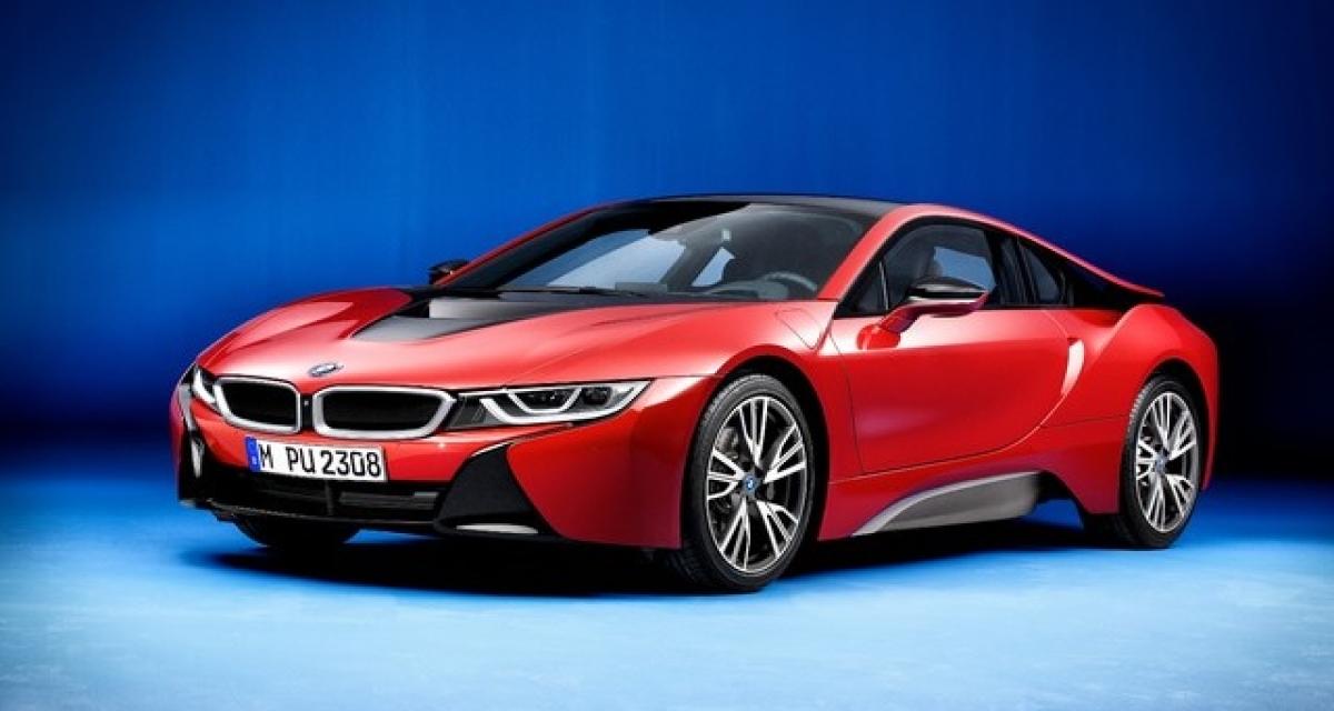 Genève 2016 : BMW i8 Protonic Red Edition