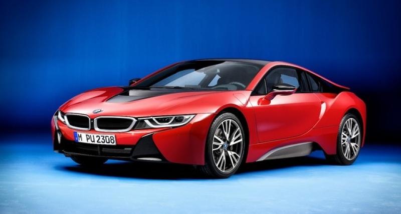  - Genève 2016 : BMW i8 Protonic Red Edition