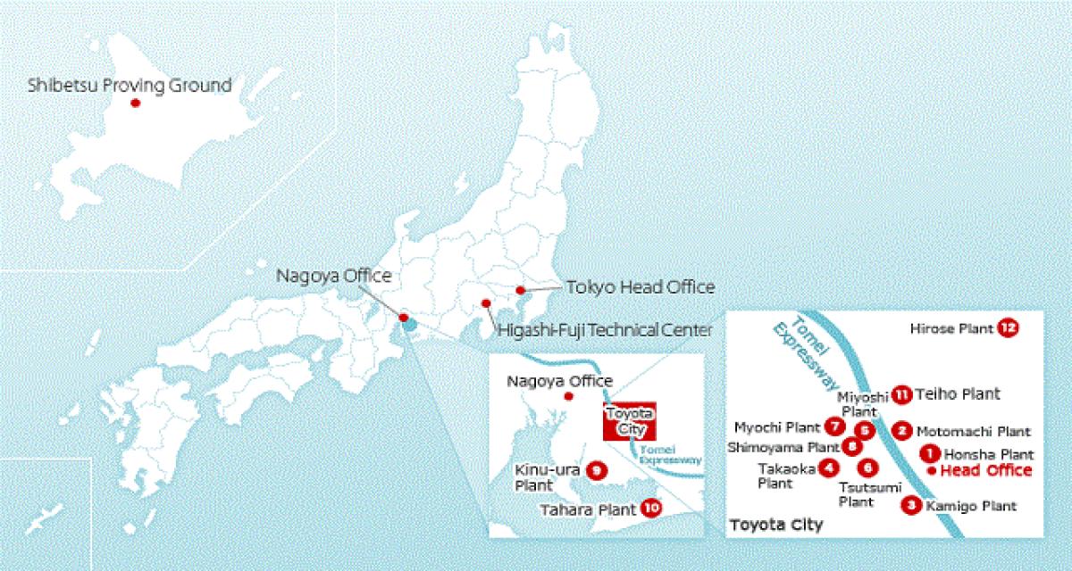 Toyota : reprise de production au Japon, un plan de rattrapage est prévu