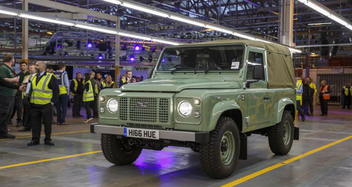Pas de nouveau Land Rover Defender avant 2019