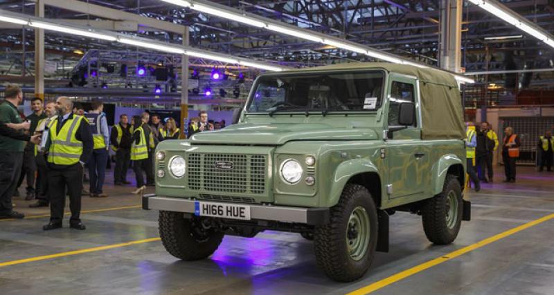  - Pas de nouveau Land Rover Defender avant 2019