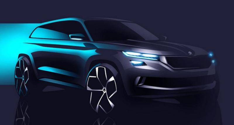  - Genève 2016 : Škoda Vision S, le teasing continue