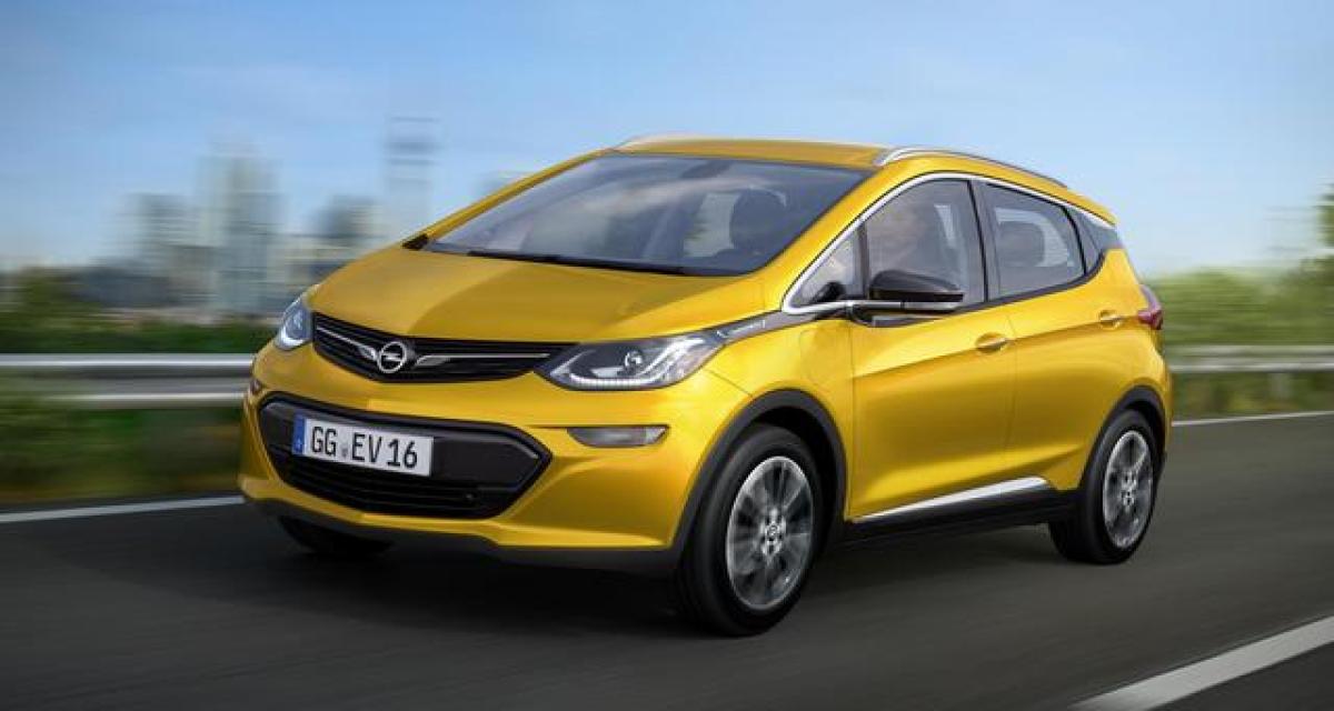 Opel Ampera-e : toujours plus proche de la Chevrolet Bolt