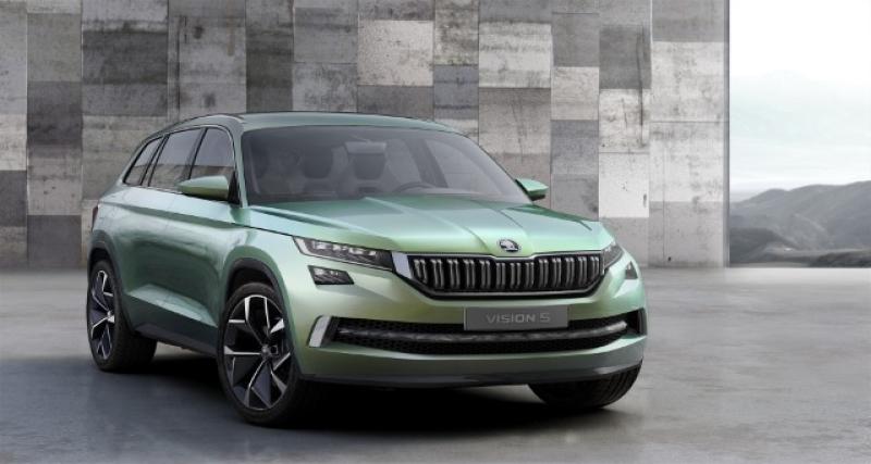  - Genève 2016 : Škoda VisionS, premières images et informations