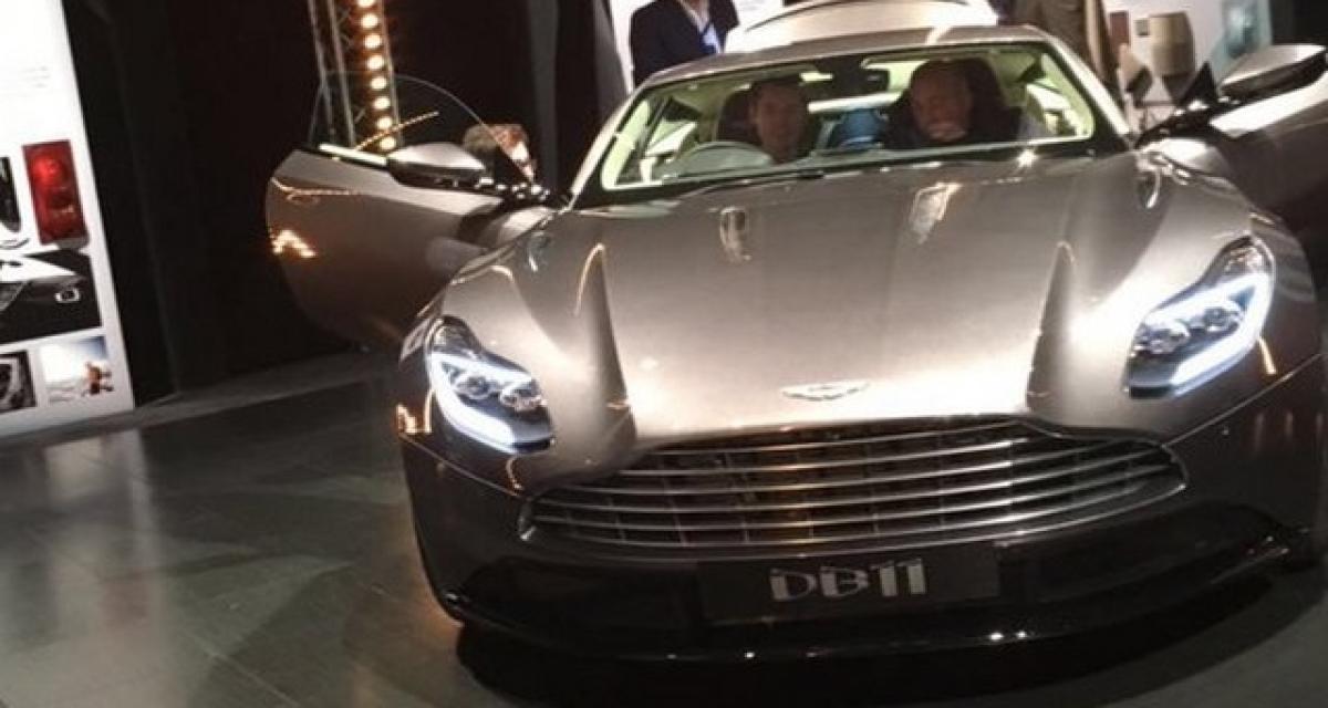 Genève 2016 : une nouvelle fuite pour l'Aston Martin DB11
