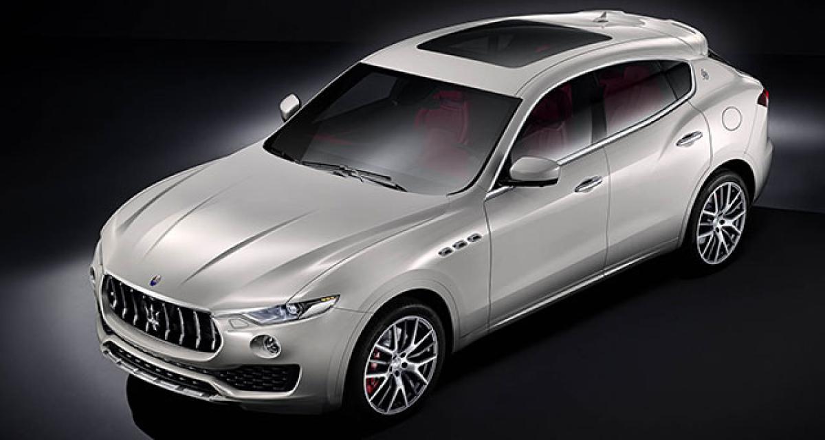 Genève 2016 : Maserati Levante, premières images officielles