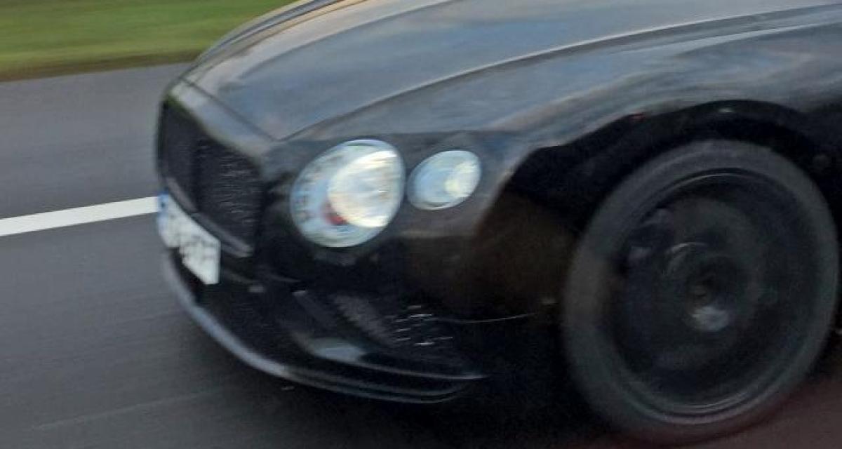 Spyshots : la Bentley EXP 10 Speed 6 surprise sur route