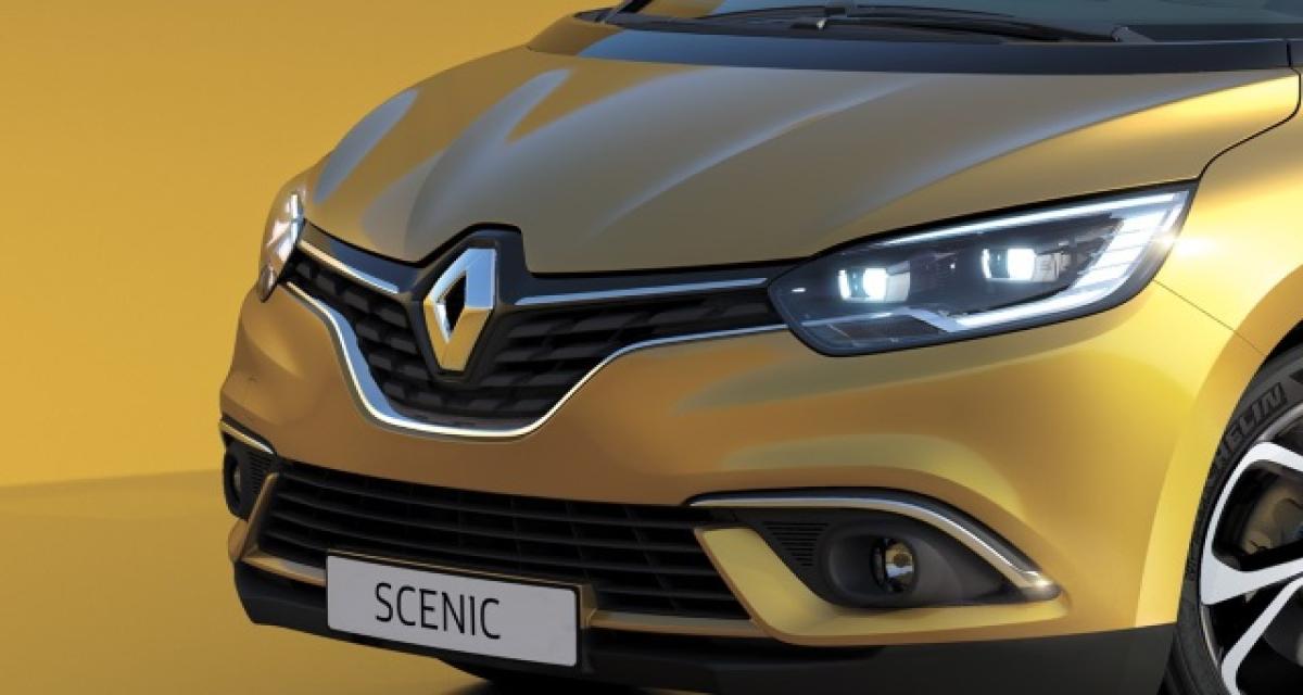 Genève 2016 : nouveau Renault Scenic, nouvelles images et plus d'infos