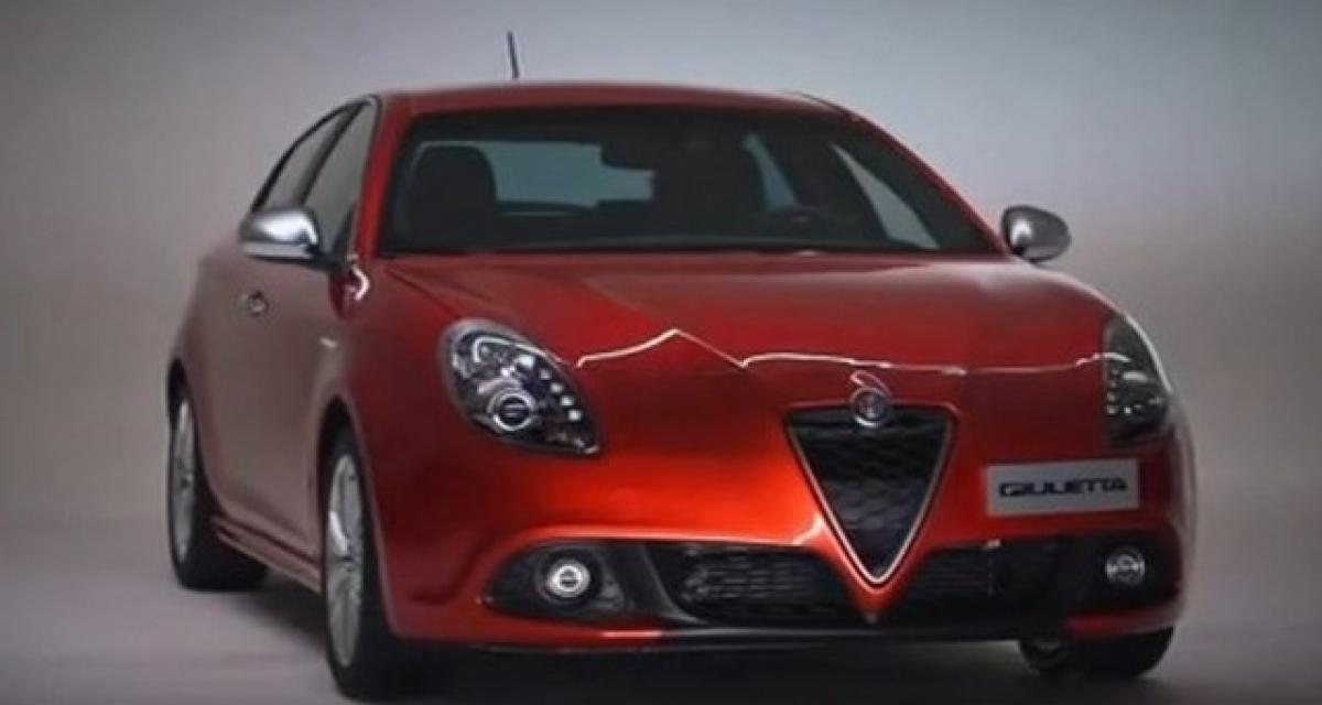 Alfa Romeo Giulietta : premières fuites