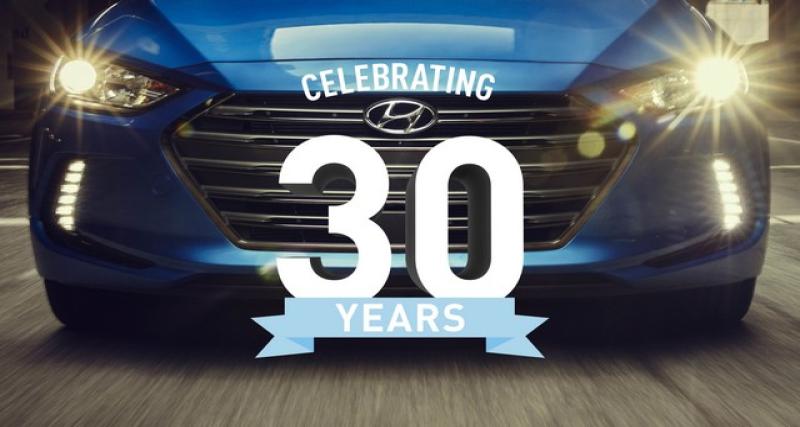  - Hyundai : 30 ans de présence aux USA